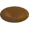 Ekena Millwork Shakuras Ceiling Medallion (Fits Canopies up to 5"), Hand-Painted Smokey Topaz, 24"OD x 3"P CM24SHSTF - alternate 2